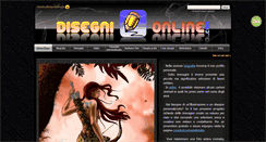 Desktop Screenshot of disegni-online.com